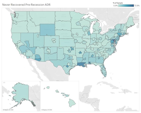 STR Hotel Data Map